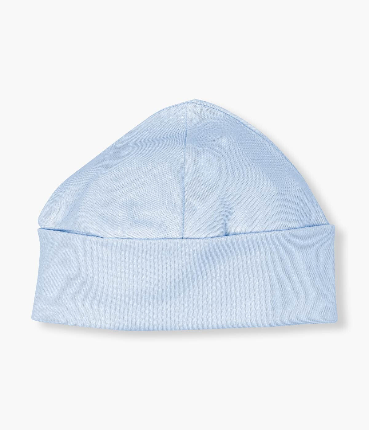 Gorro Liso em Algodão para Bebé Menino - Azul