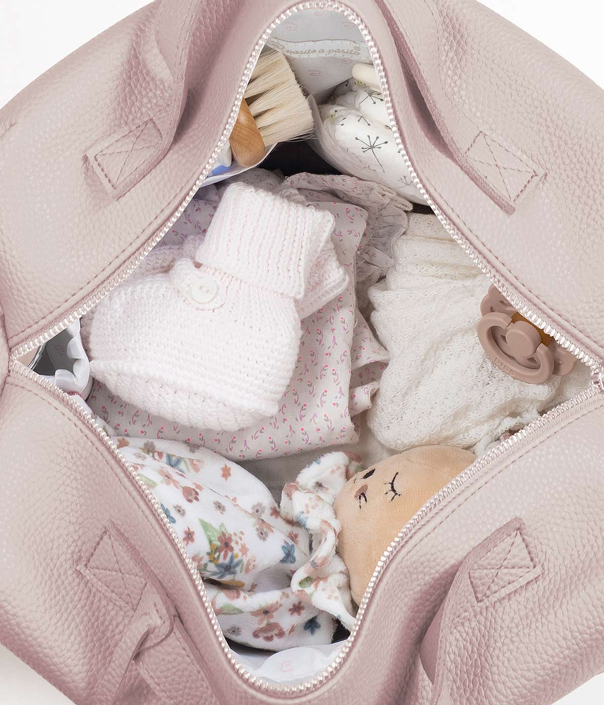 Pasito a Pasito Mala de Maternidade Icon Rose - Rosa
