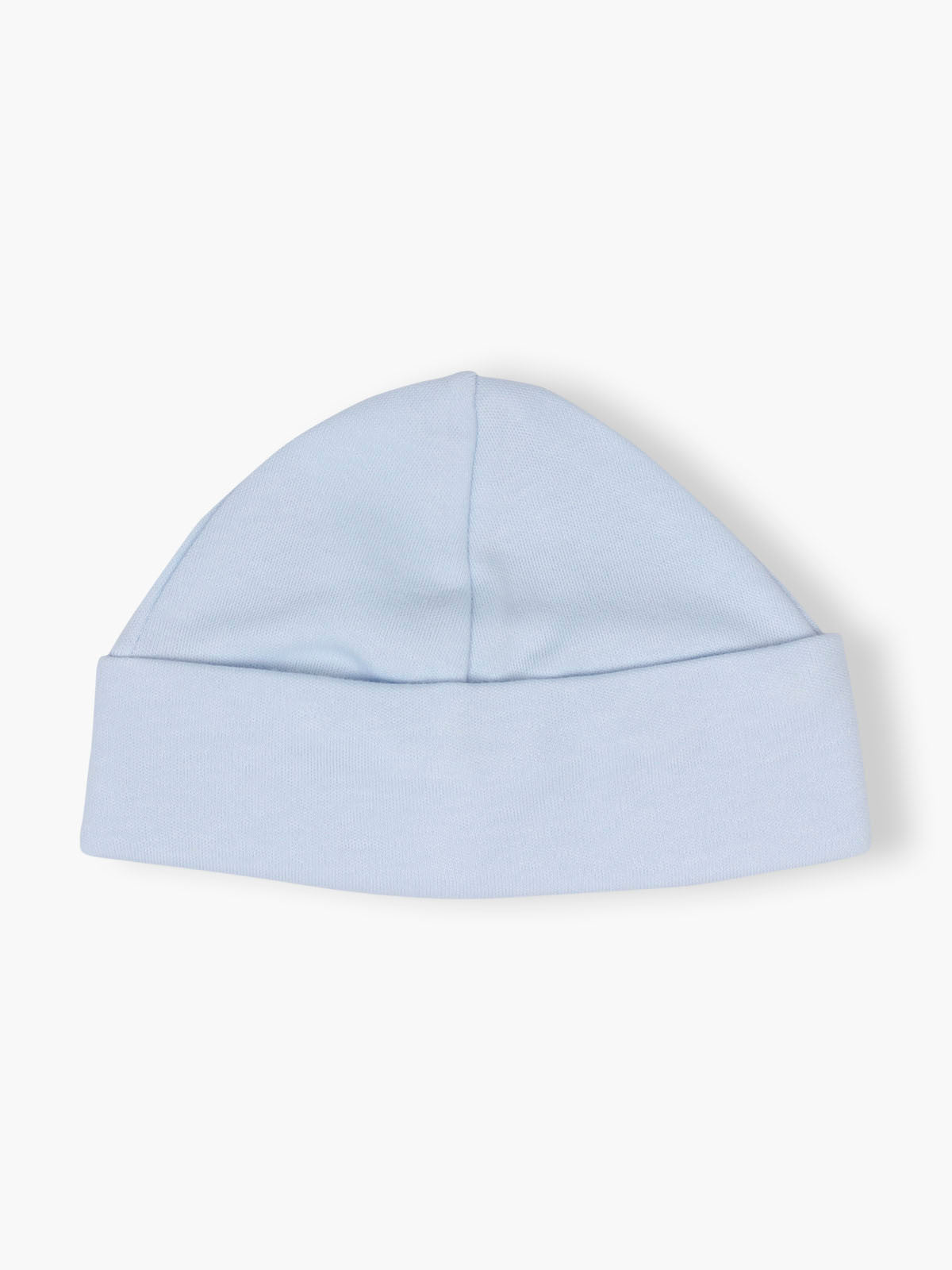 Gorro em Algodão Cardado para Bebé Menino - Azul