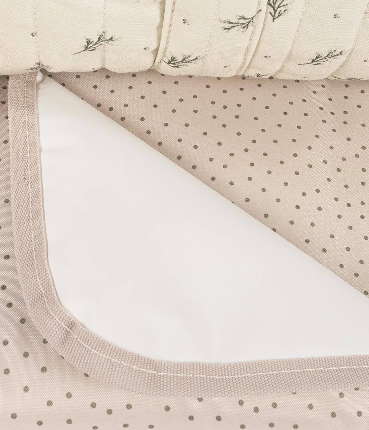 Walking Mum Mala de Maternidade Mimosa - Verde e Pérola