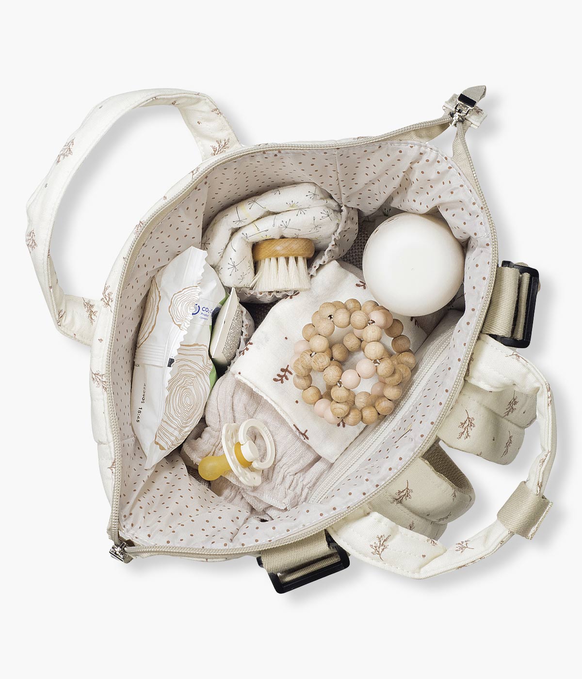 Walking Mum Mochila de Maternidade Mimosa - Rosa e Pérola