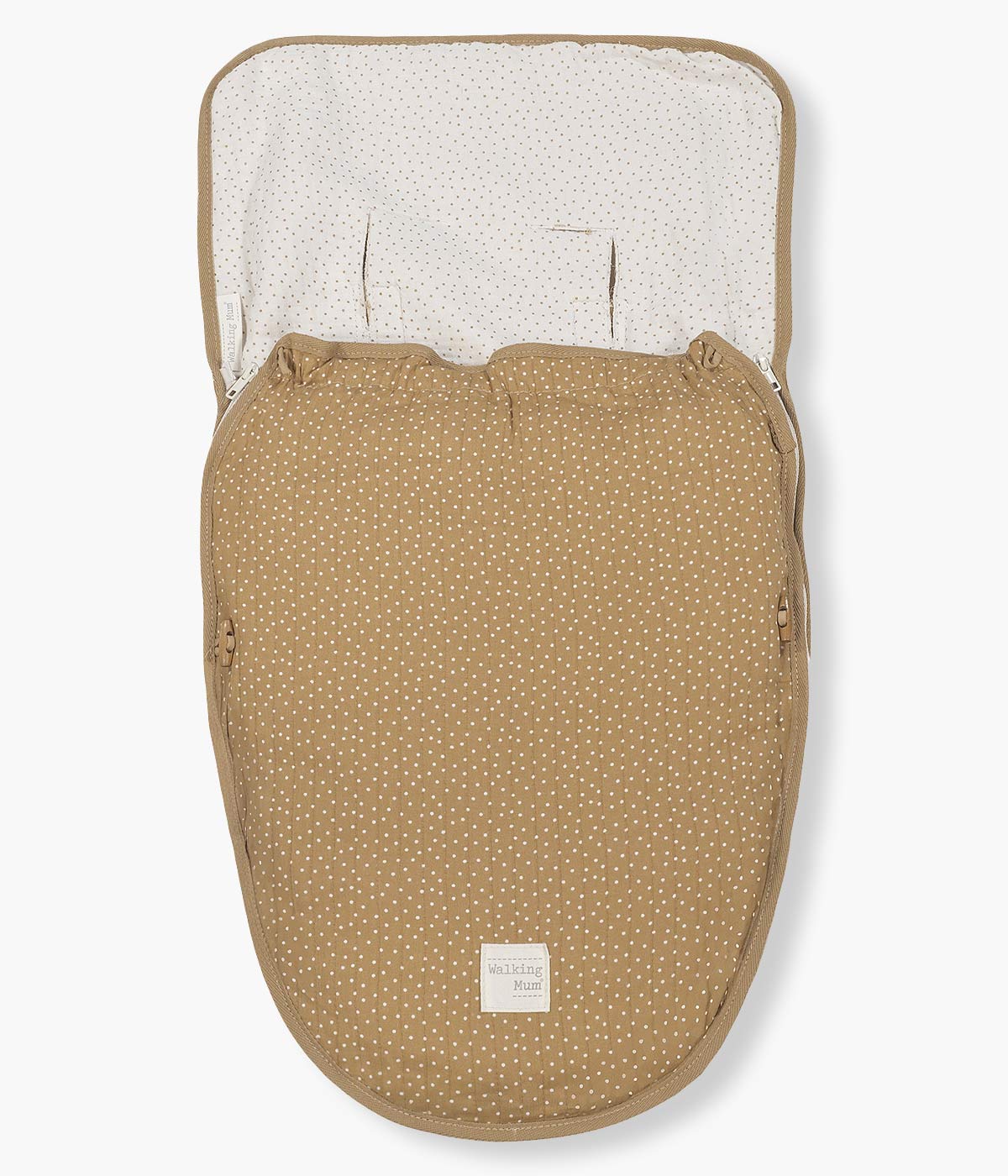 Walking Mum Saco de Dormir 2 em 1 Polka Dot Poppy Cinnamon