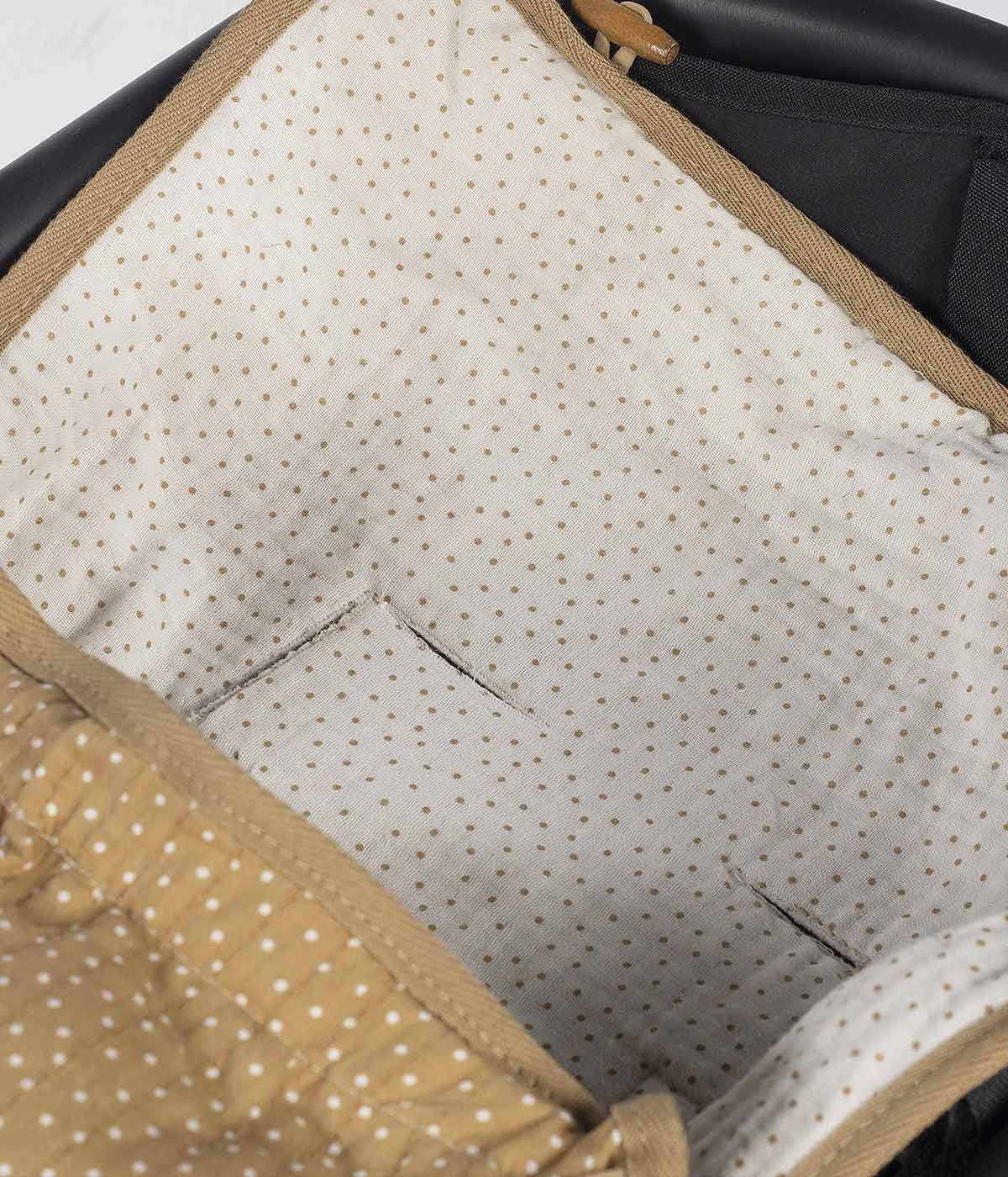 Walking Mum Saco de Dormir 2 em 1 Polka Dot Poppy Cinnamon