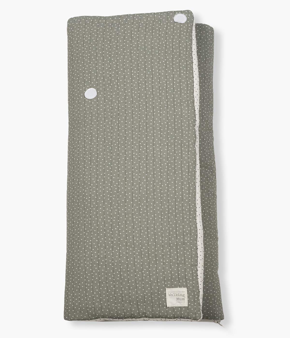 Walking Mum Saco Manta Algodão Polka Dot Poppy Moss