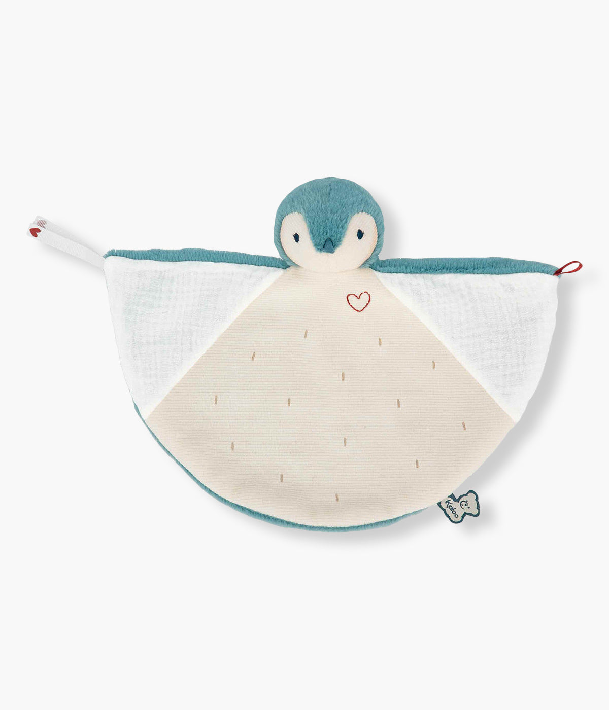Kaloo Pinguim Doudou para Bebé - Verde