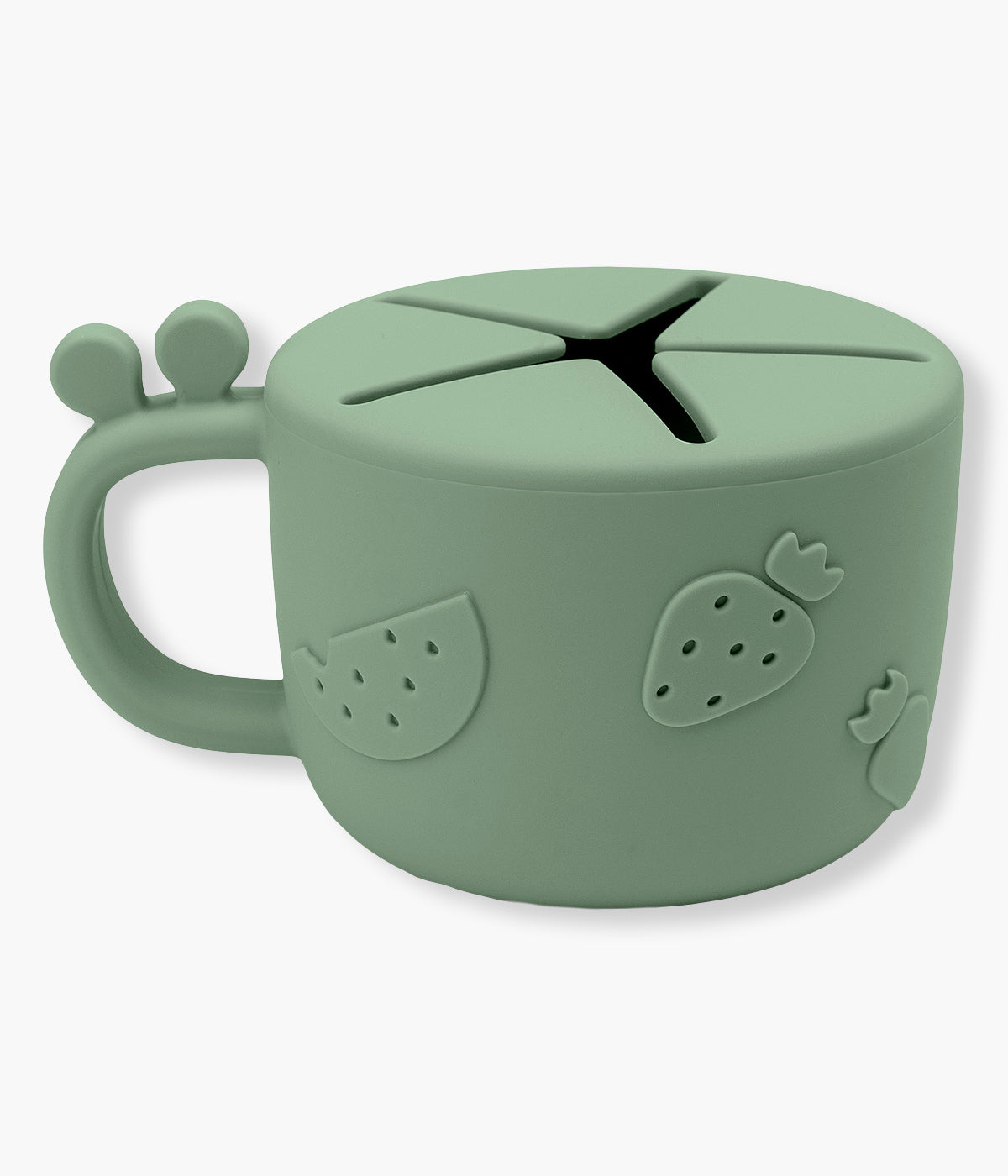 Done by Deer Copo Silicone para Snacks Peekaboo Raffi - Verde