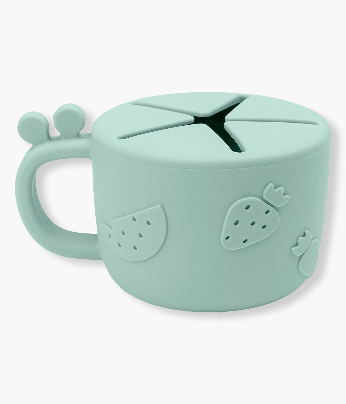 Done by Deer Copo Silicone para Snacks Peekaboo Raffi - Azul