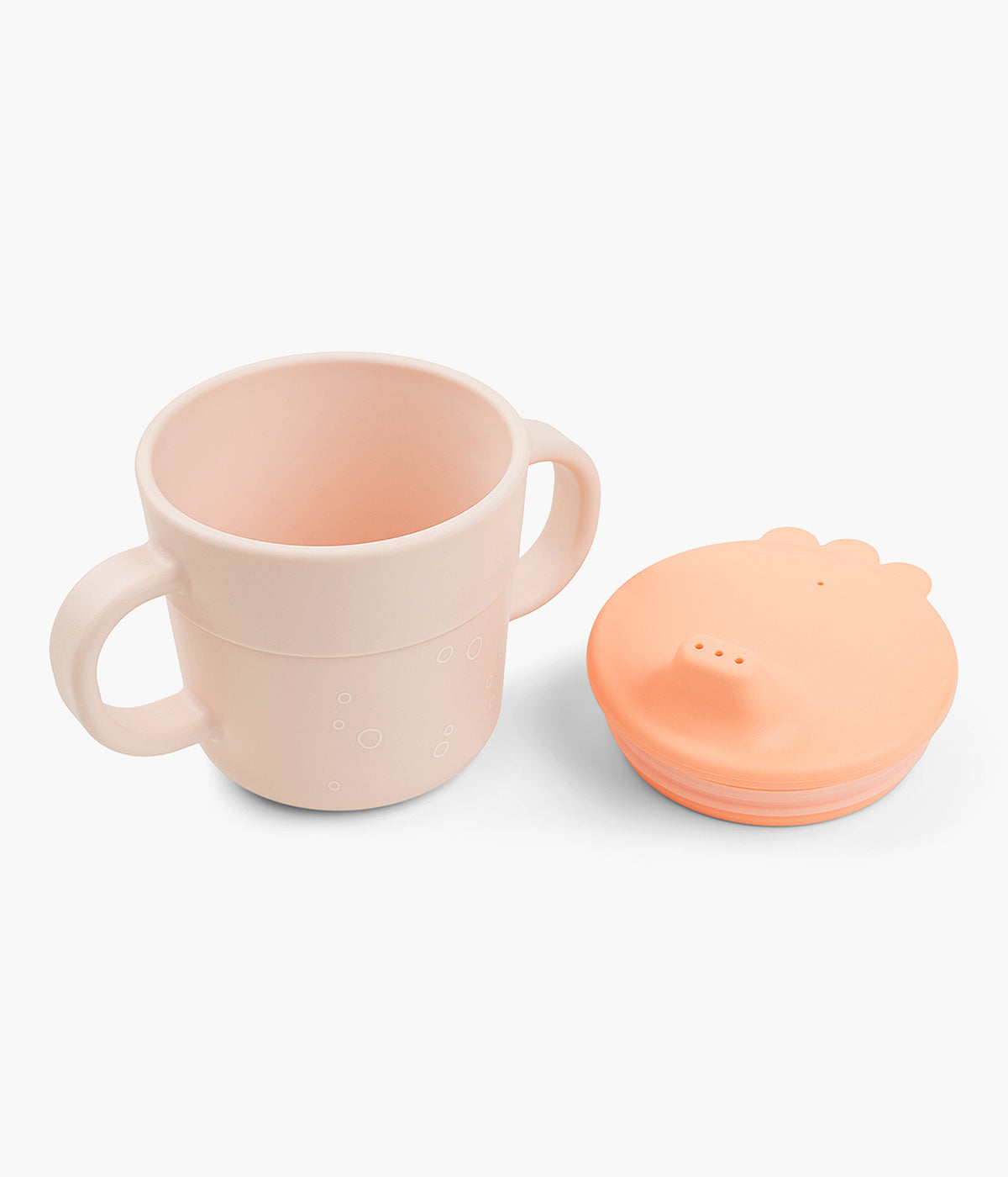 Done by Deer Conjunto de Refeição Foodie Wally 3pc - Rosa