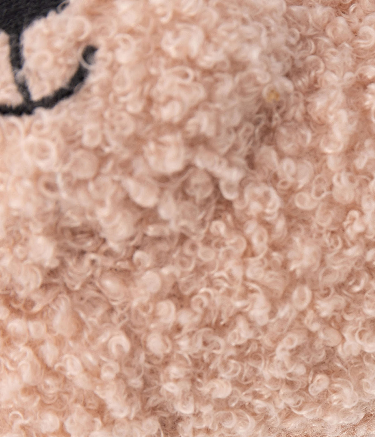 Jollein Urso Musical Pelo Bouclé Bebé Menina - Rosa