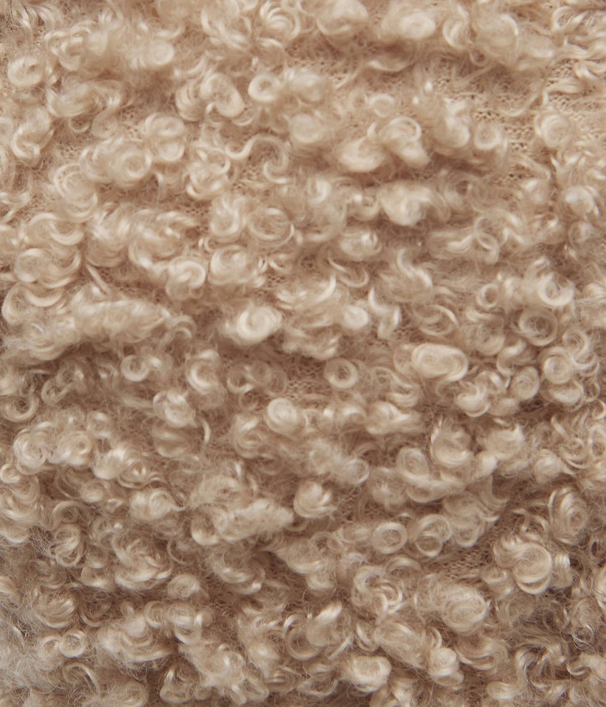 Jollein Urso Musical Pelo Bouclé para Bebé - Bege