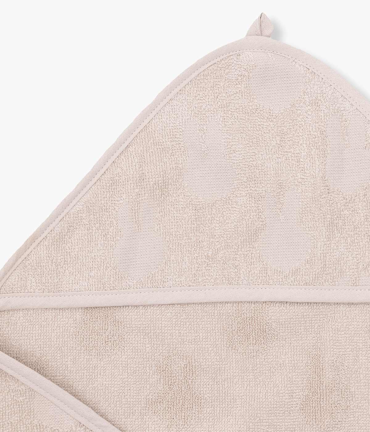 Jollein x Miffy Toalha de Banho Algodão para Bebé - Nude