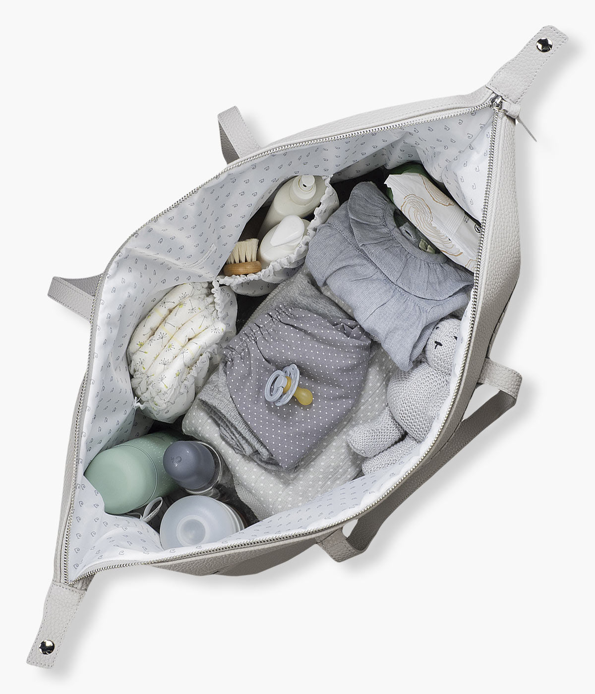 Pasito a Pasito Mala de Maternidade XL Icon Smoke - Cinza