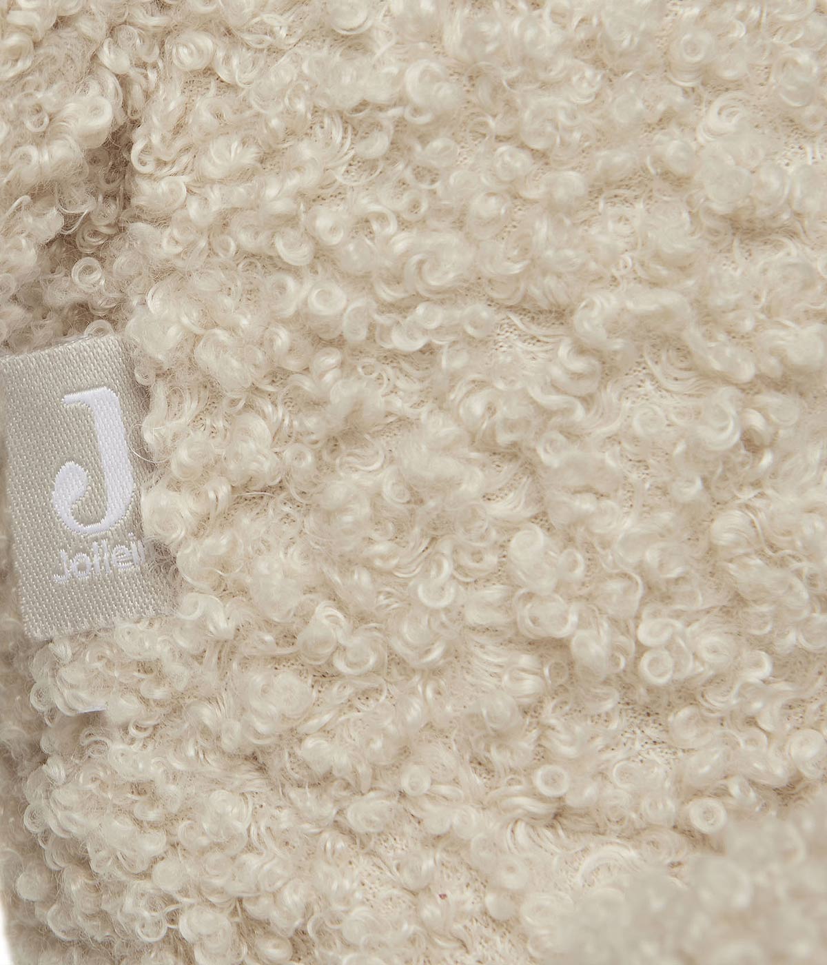 Jollein Urso Peluche Bouclé 25cm para Bebé - Pérola