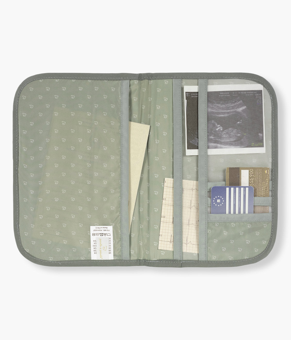 Pasito a Pasito Porta Documentos Paddington - Verde