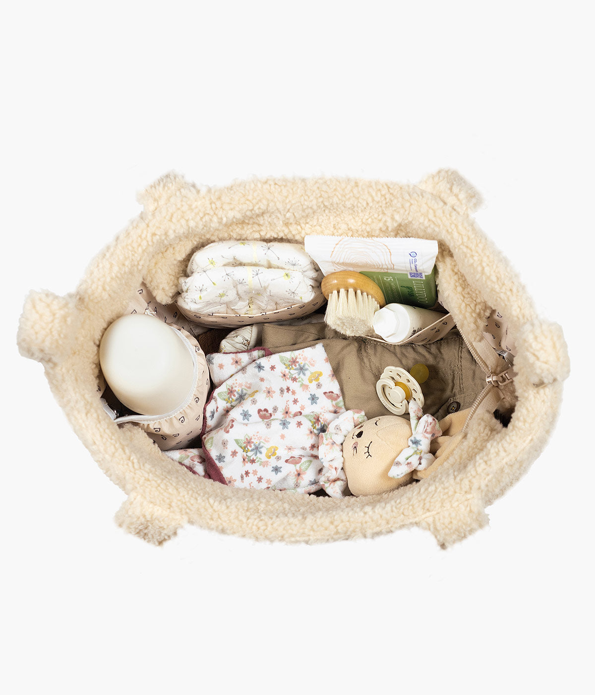 Pasito a Pasito Bolsa de Passeio Teddy Paddington - Bege