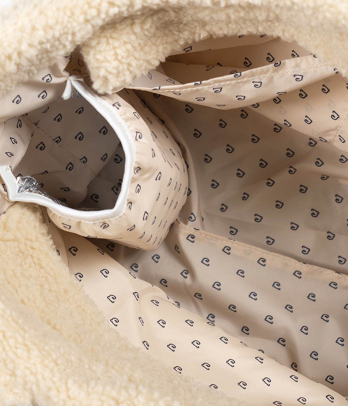 Pasito a Pasito Bolsa de Passeio Teddy Paddington - Bege