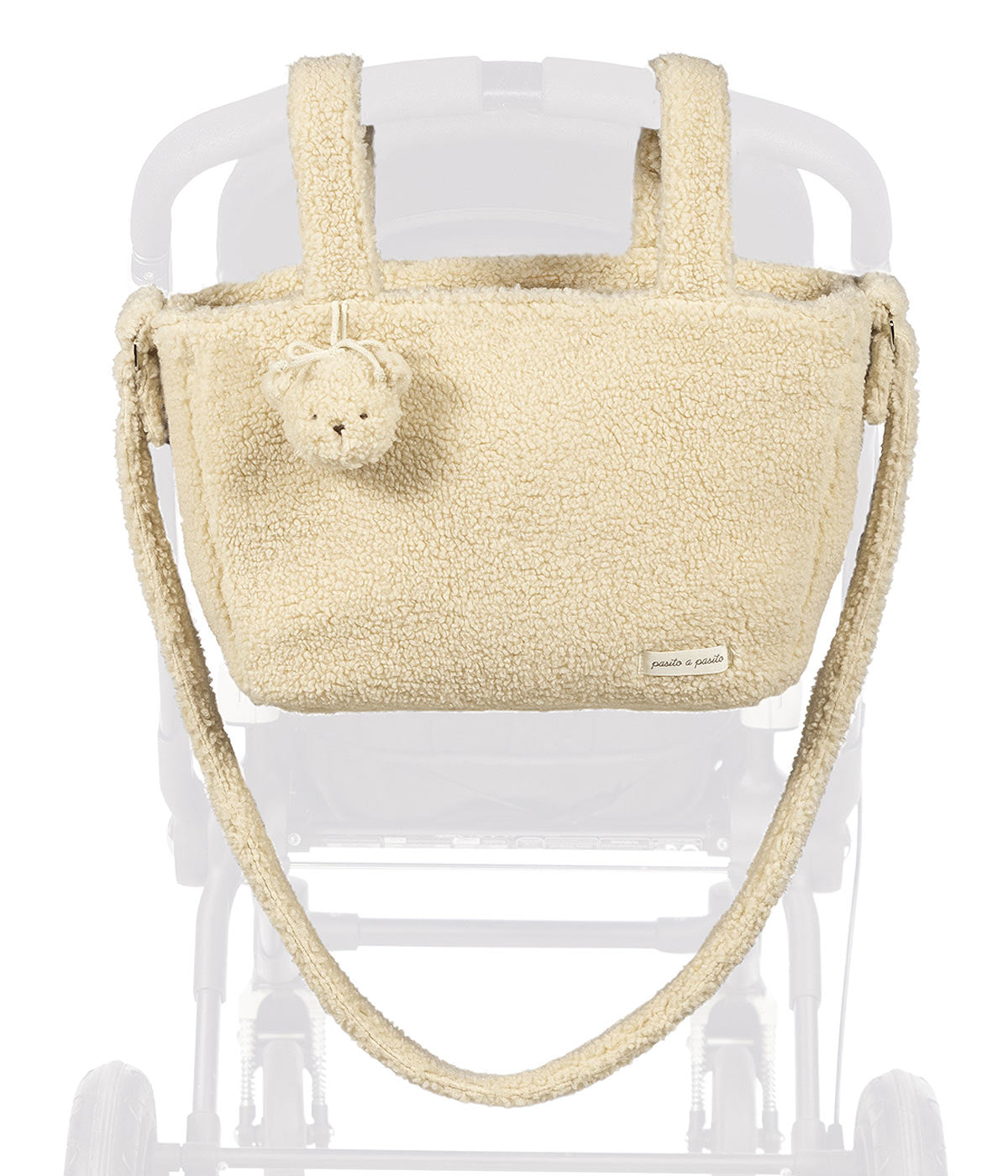 Pasito a Pasito Bolsa de Passeio Teddy Paddington - Bege