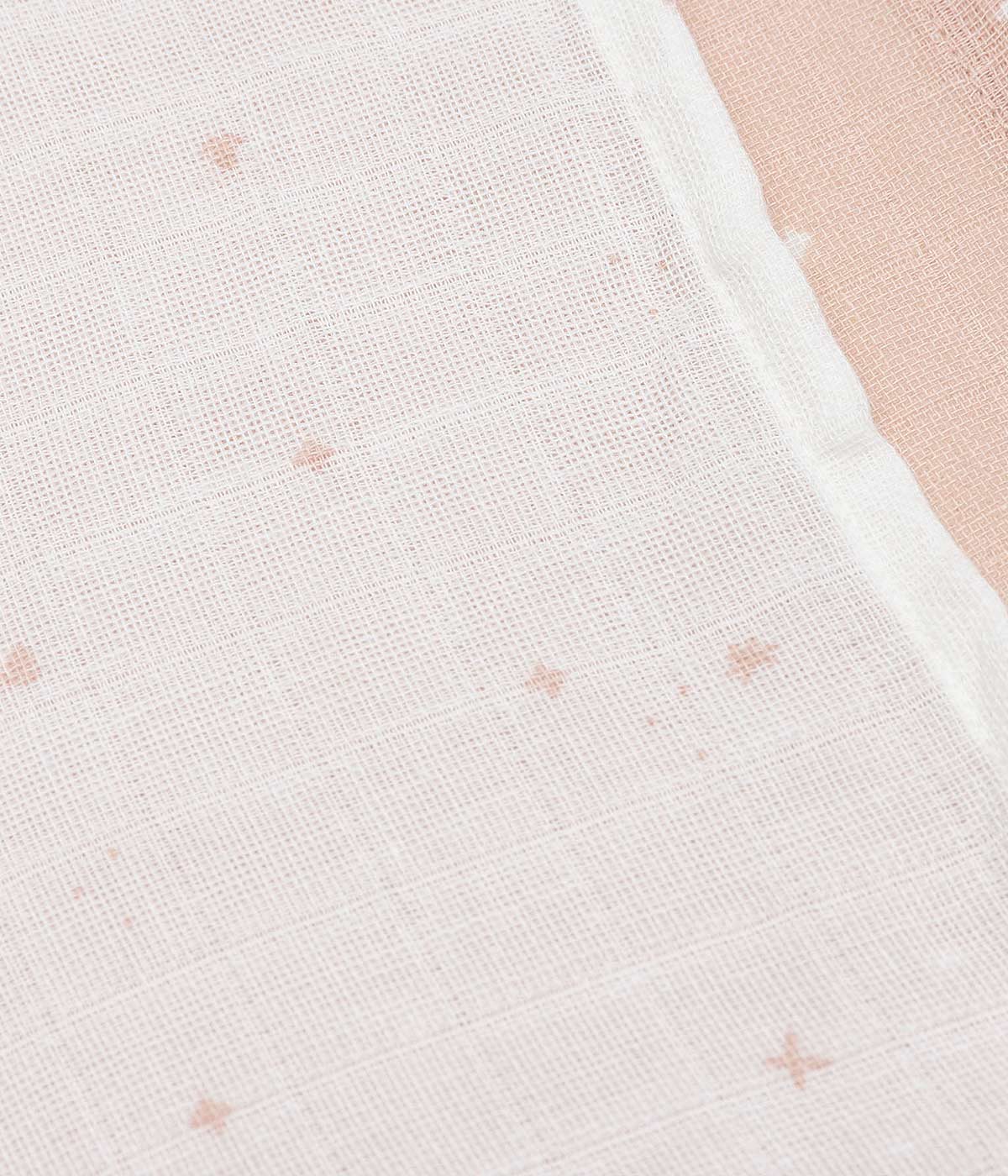 Jollein Pack 3 Fraldas Musselina Algodão Estrelas - Rosa