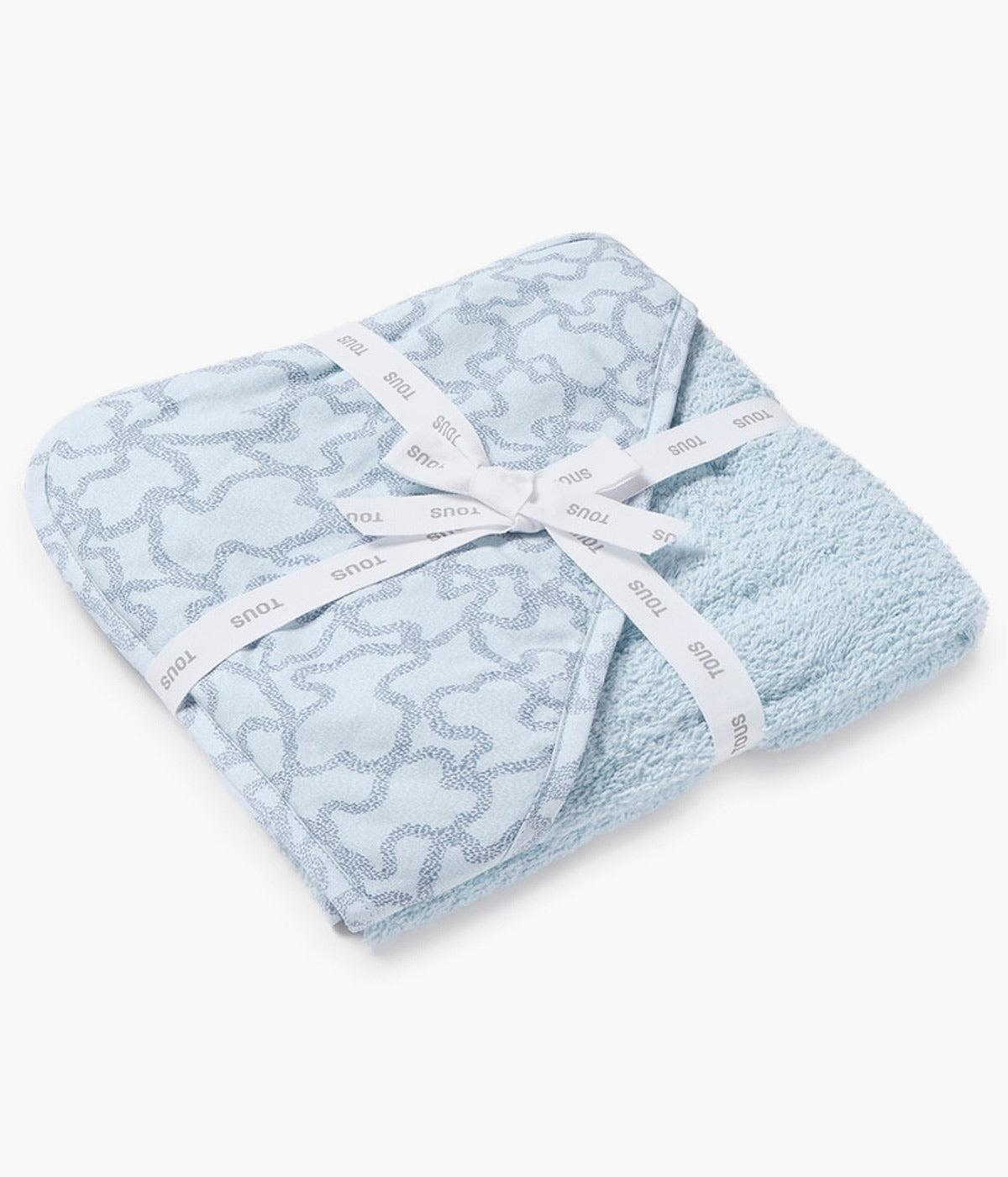 Tous Toalha de Banho em Algodão para Bebé - Azul