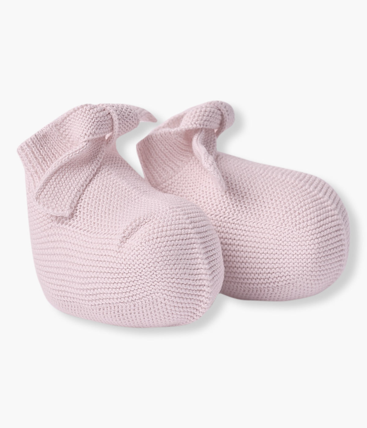 Carapins em Malha de Algodão Orgânico Bebé Menina - Rosa