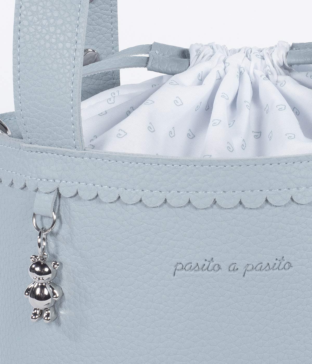 Pasito a Pasito Bolsa Bucket Icon Sky - Azul