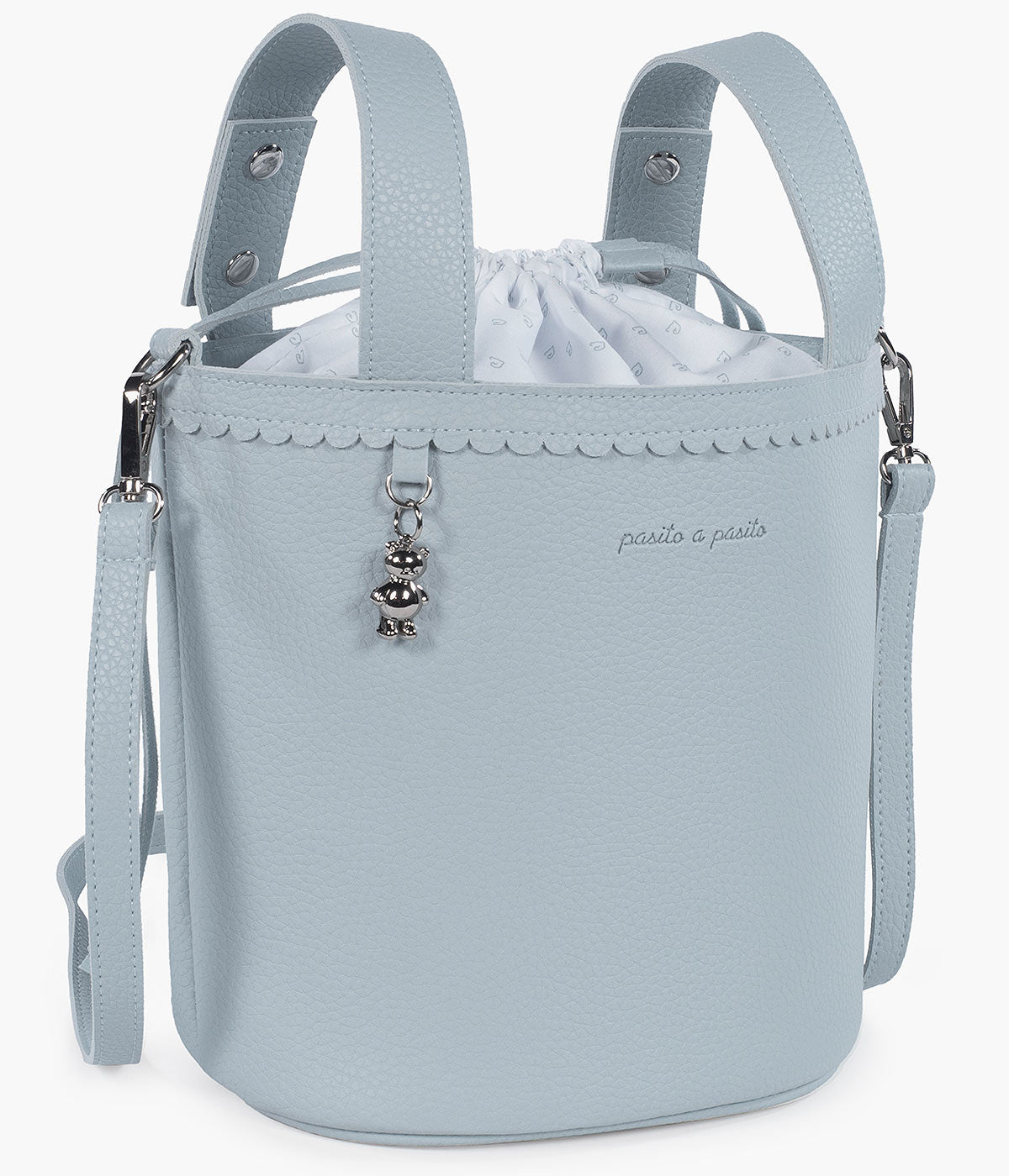 Pasito a Pasito Bolsa Bucket Icon Sky - Azul