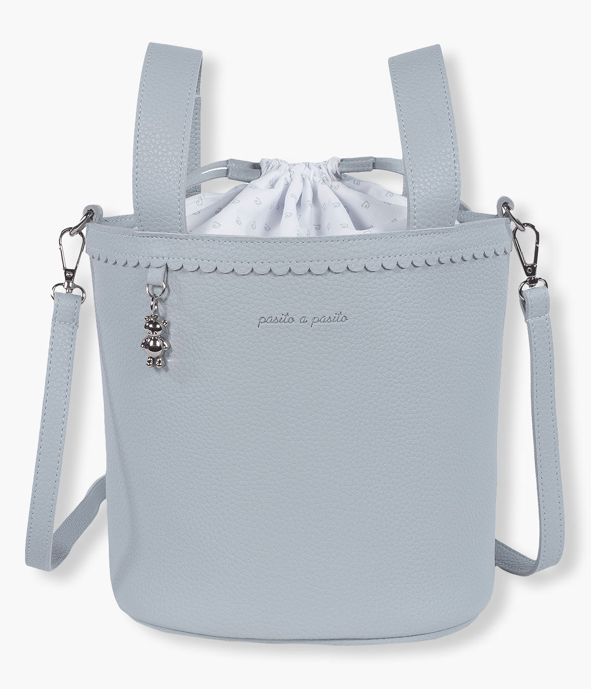 Pasito a Pasito Bolsa Bucket Icon Sky - Azul