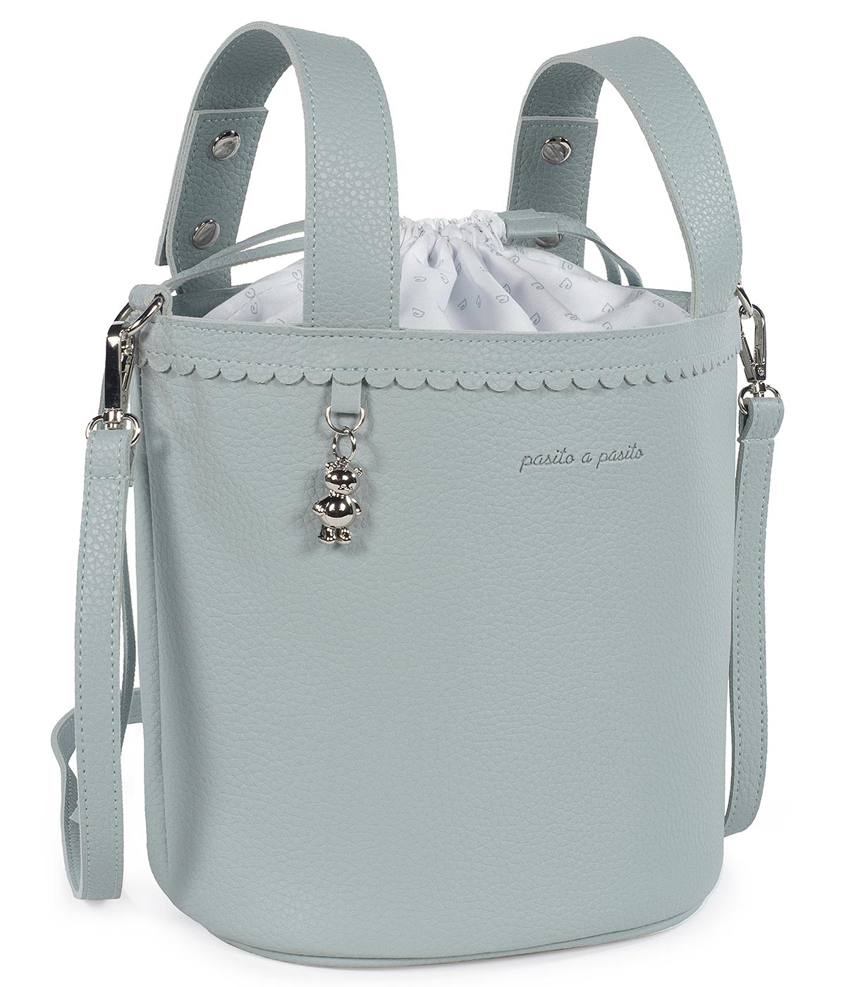 Pasito a Pasito Bolsa Bucket Icon Green - Verde