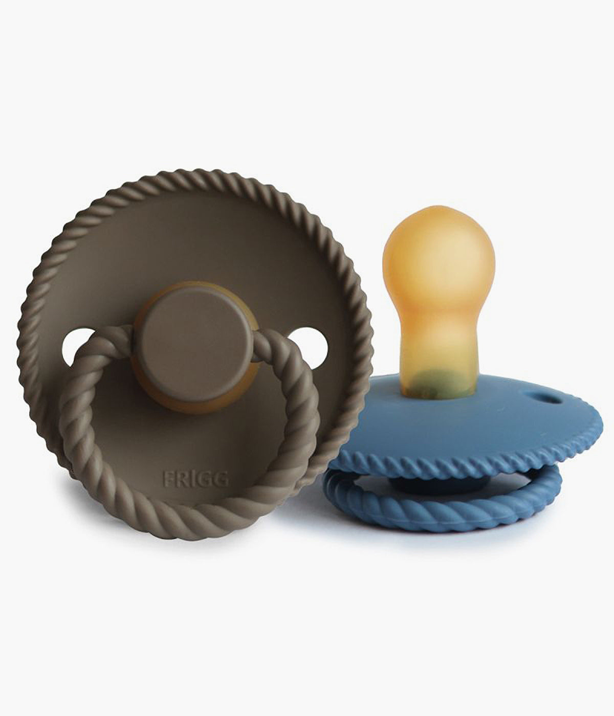 Frigg Rope 2 Chupetas Portobello/Ocean View Látex Redonda