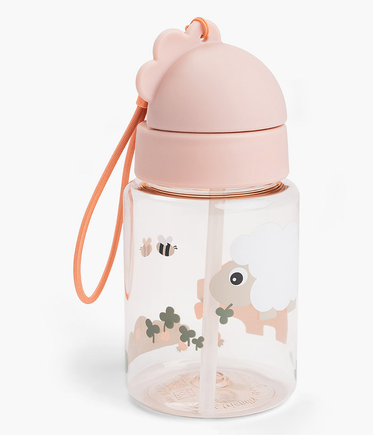 Done by Deer Garrafa c/ Palhinha Tiny Farm 280ml - Rosa