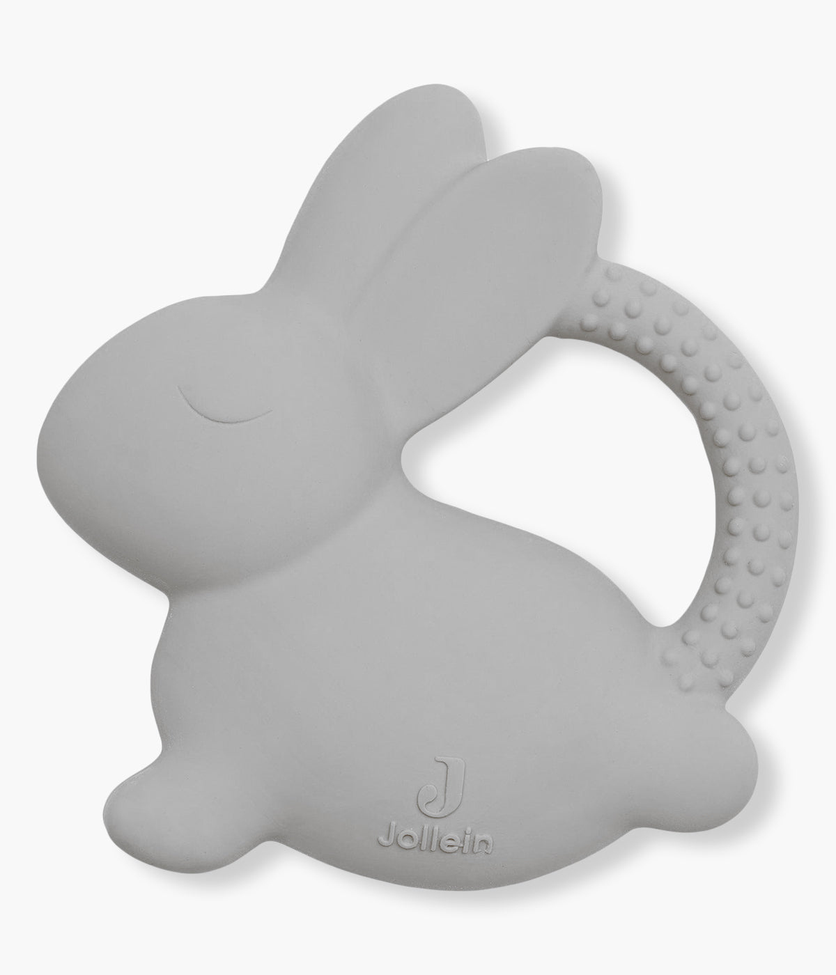 Anel de Dentição Jollein Coelho - Cinza