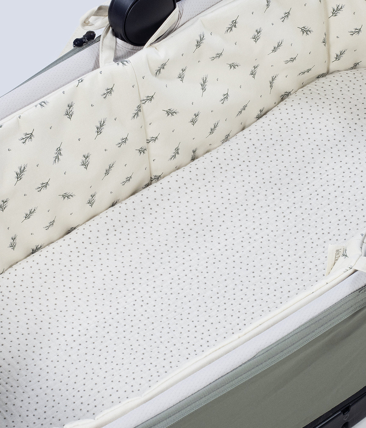 Walking Mum Forra Algodão c/ Varas para Alcofa Mimosa - Verde