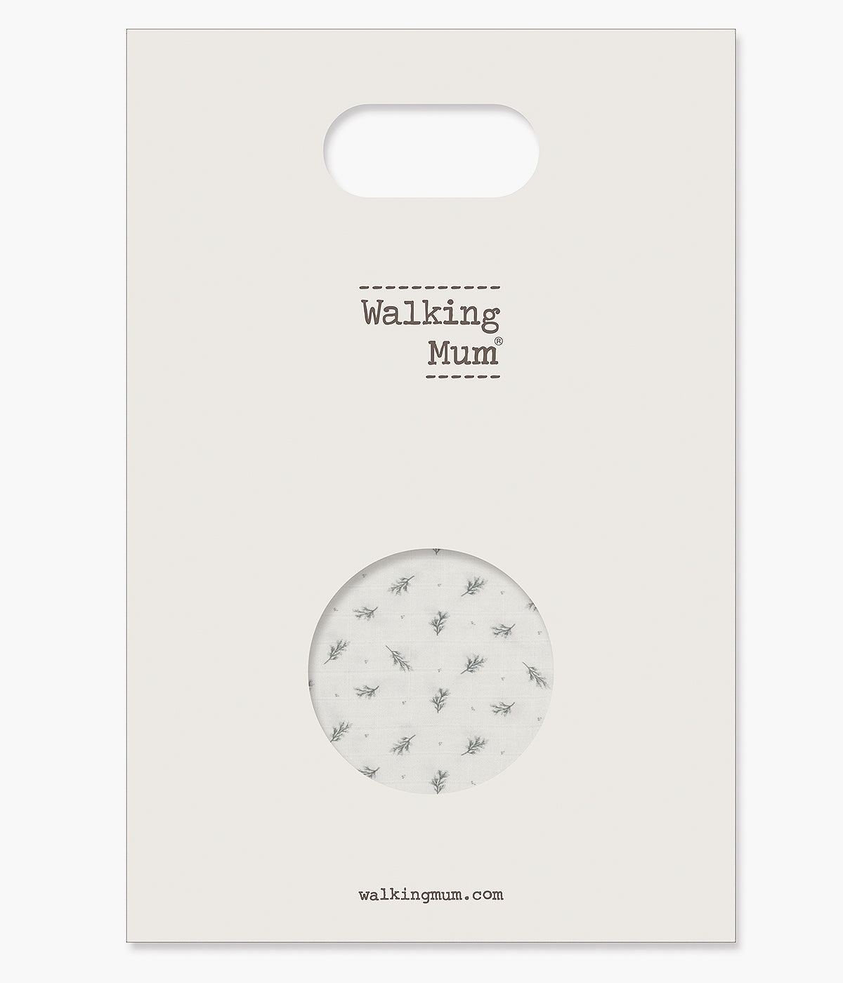 Walking Mum Swaddle Musselina em Bambú Mimosa - Verde