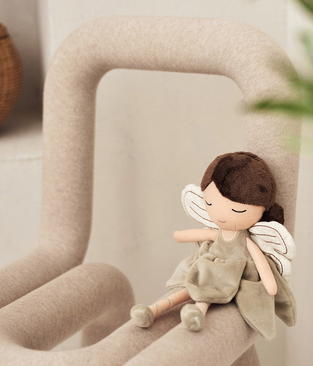 Peluche para Bebé Menina Fada Livia Jollein 32cm - Verde