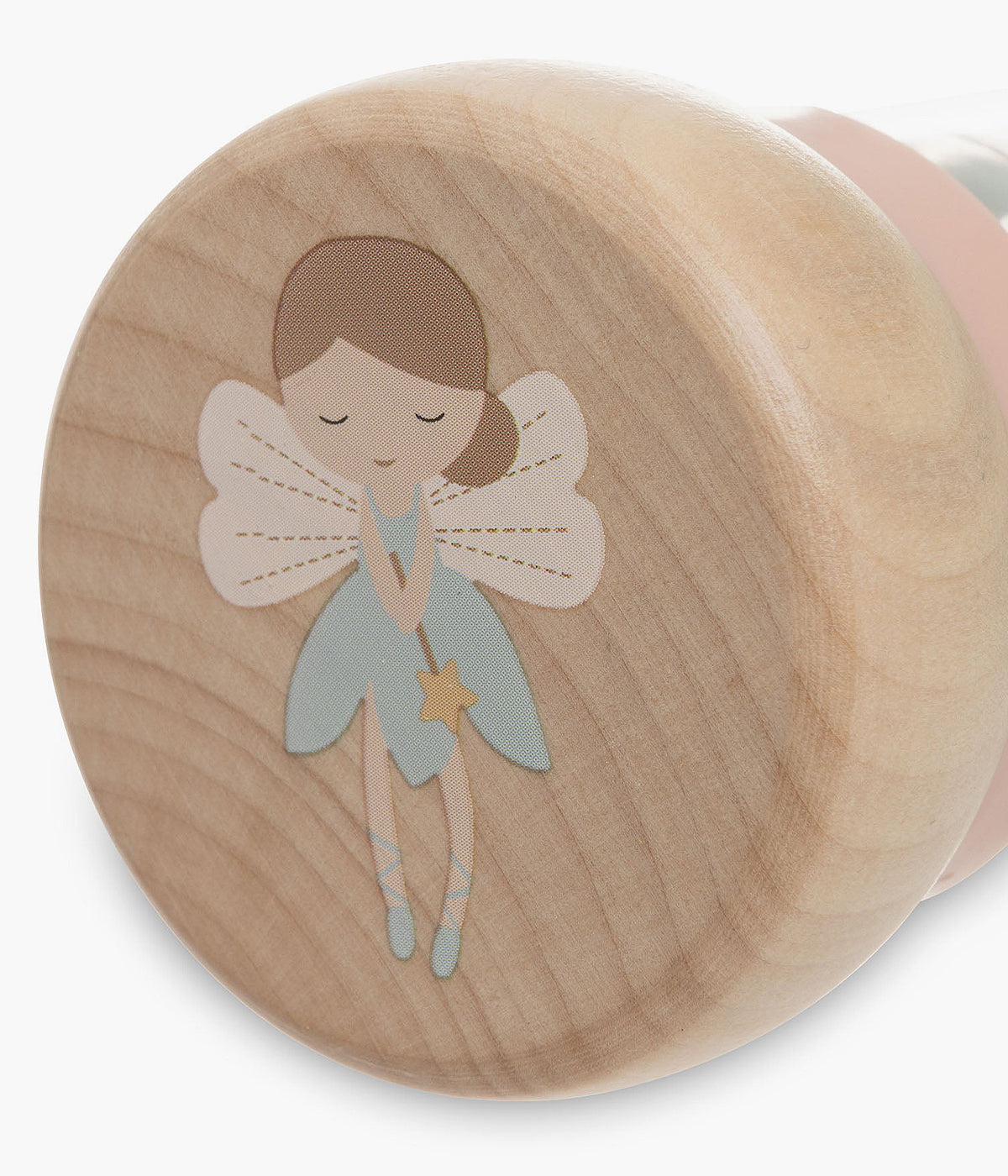 Chocalho de Chuva em Madeira Bebé Jollein Lovely Birds - Rosa