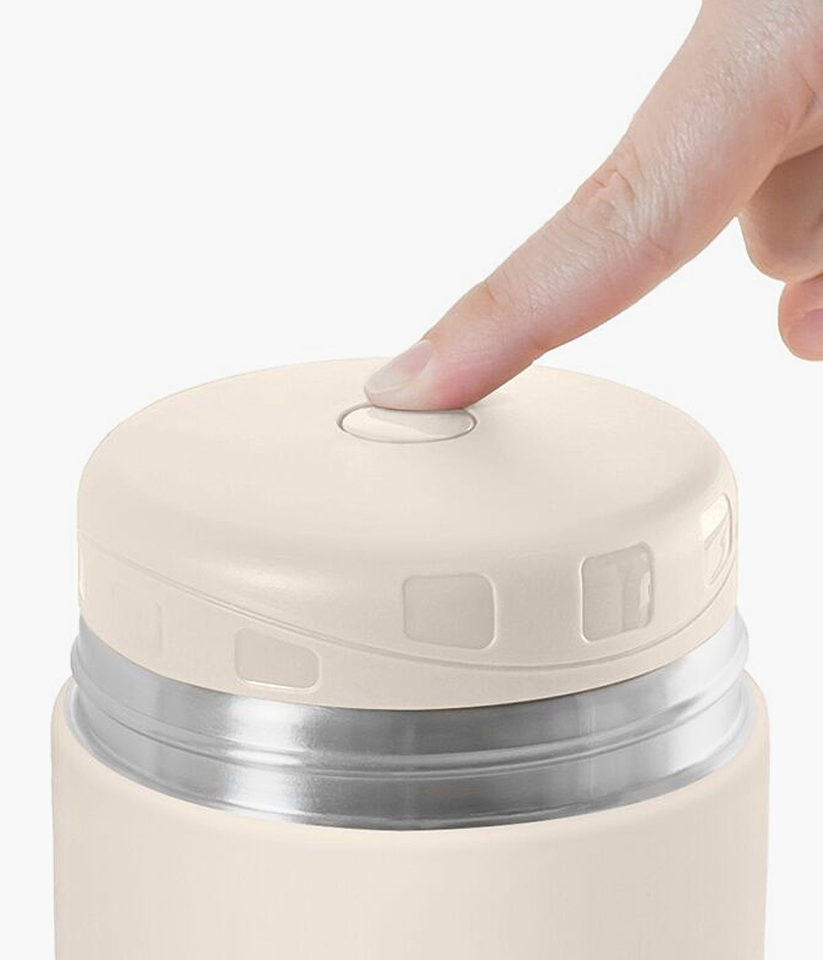 Termo para Sólidos Miniland Crabsy 600ml - Pérola