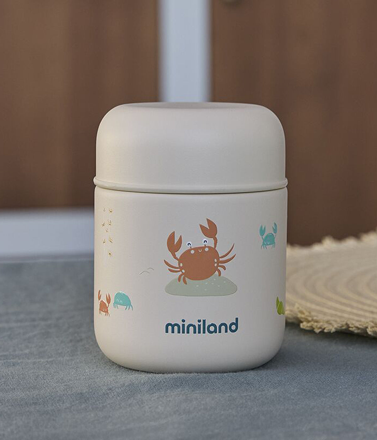 Termo para Sólidos Miniland Crabsy 280ml - Pérola