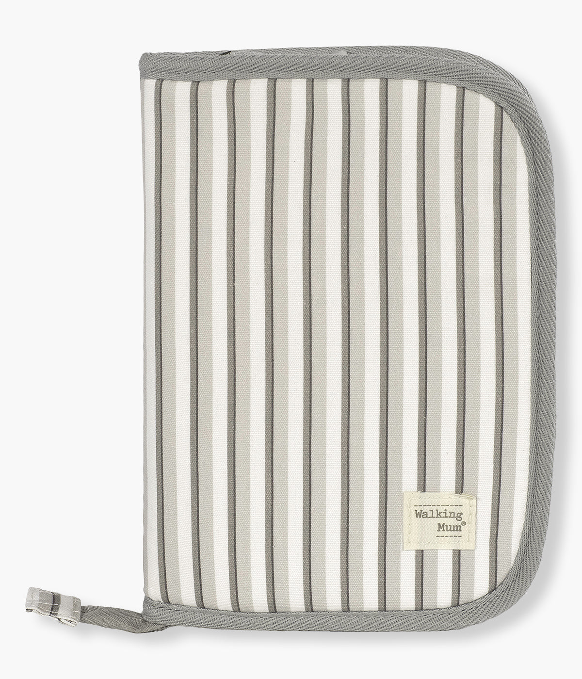 Porta Documentos Bebé Walking Mum Botton Strips - Branco