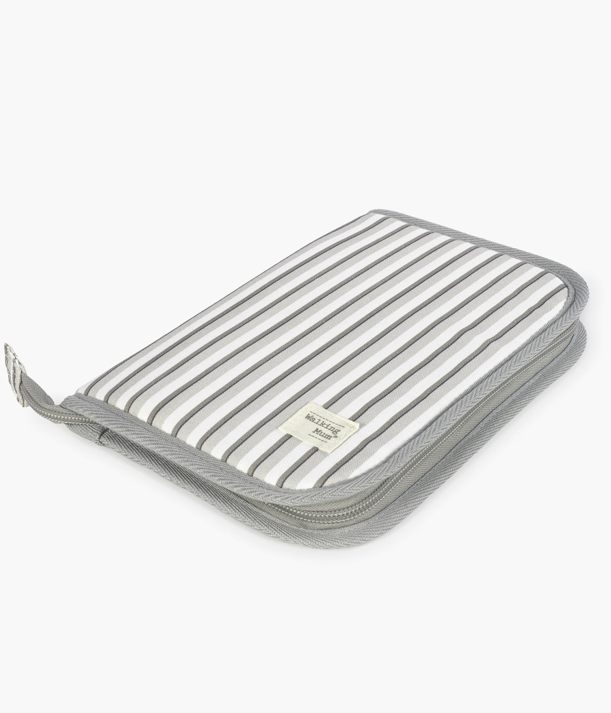 Porta Documentos Bebé Walking Mum Botton Strips - Branco