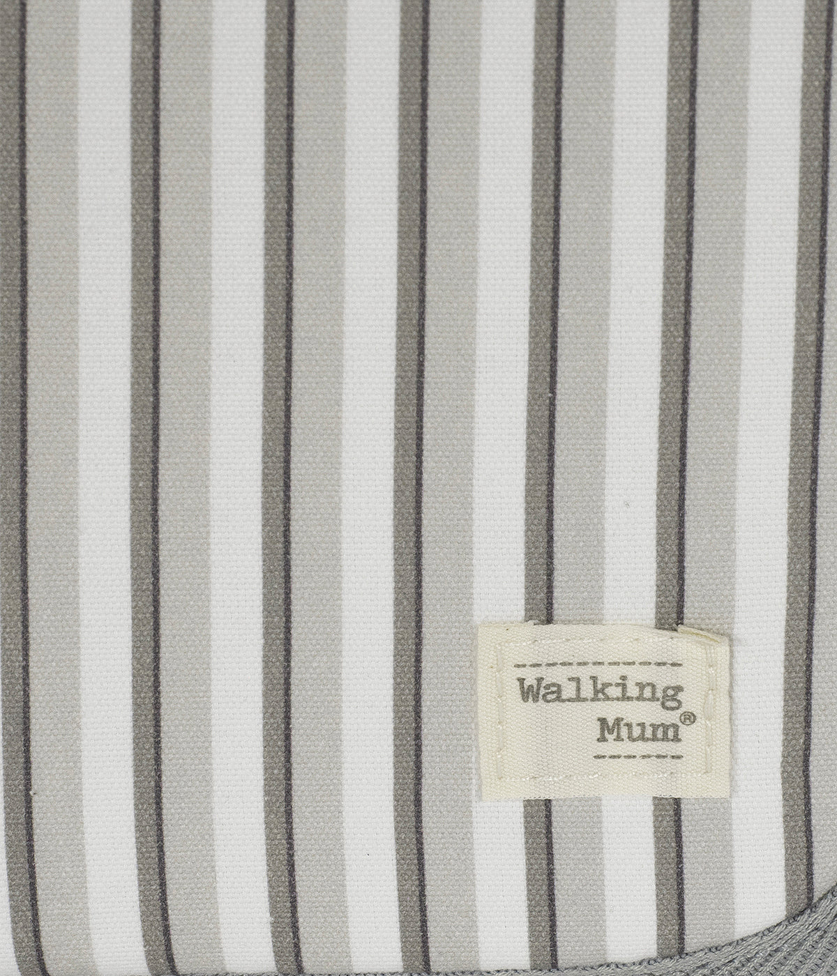 Porta Documentos Bebé Walking Mum Botton Strips - Branco