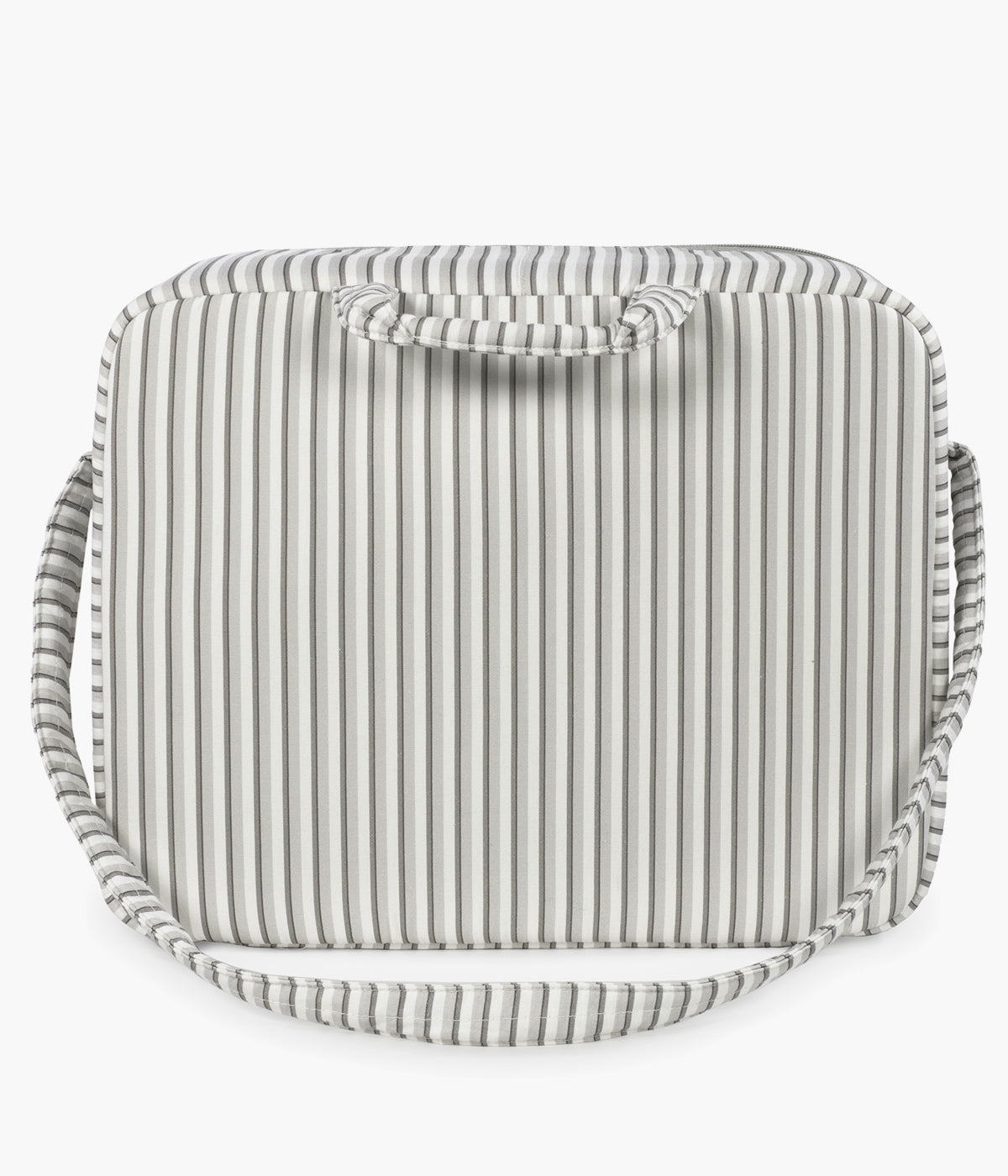 Mala Maternidade Retangular Walking Mum Botton Strips - Branco