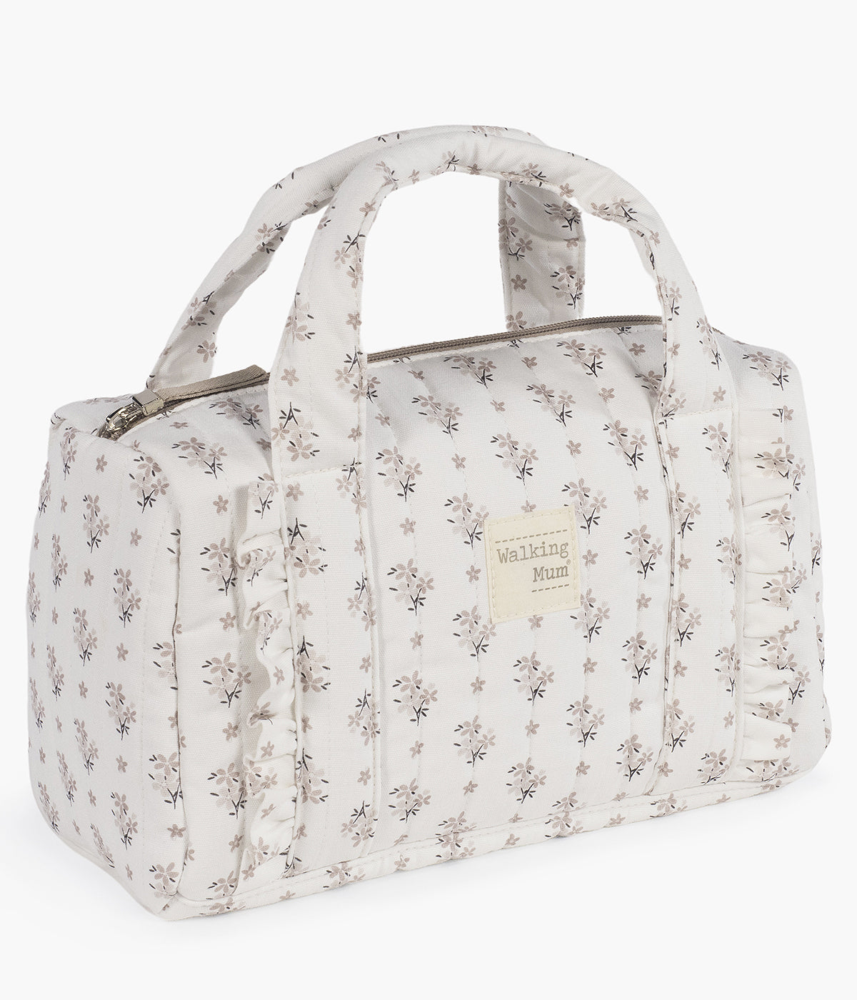 Mini Mala Walking Mum Botton Flowers - Pérola