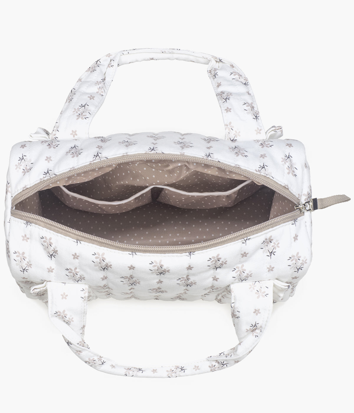 Mini Mala Walking Mum Botton Flowers - Pérola