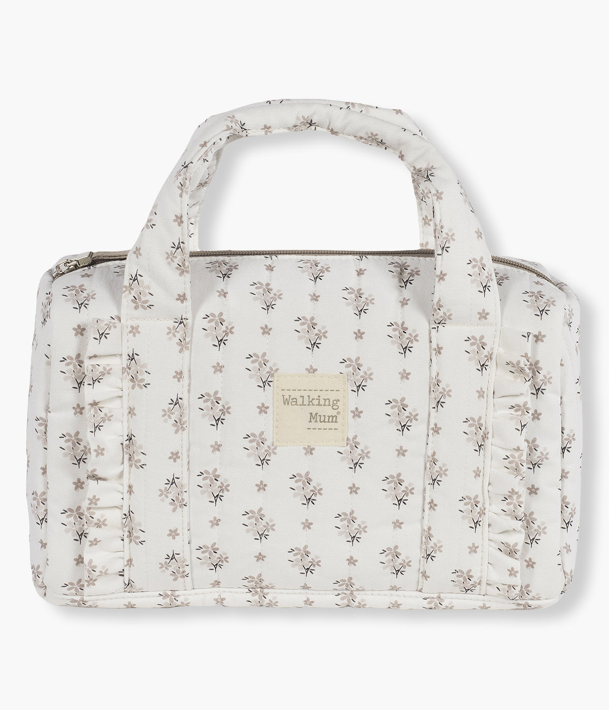 Mini Mala Walking Mum Botton Flowers - Pérola