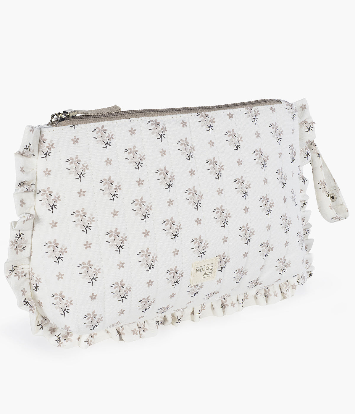 Necessaire para Bebé Walking Mum Botton Flowers - Pérola