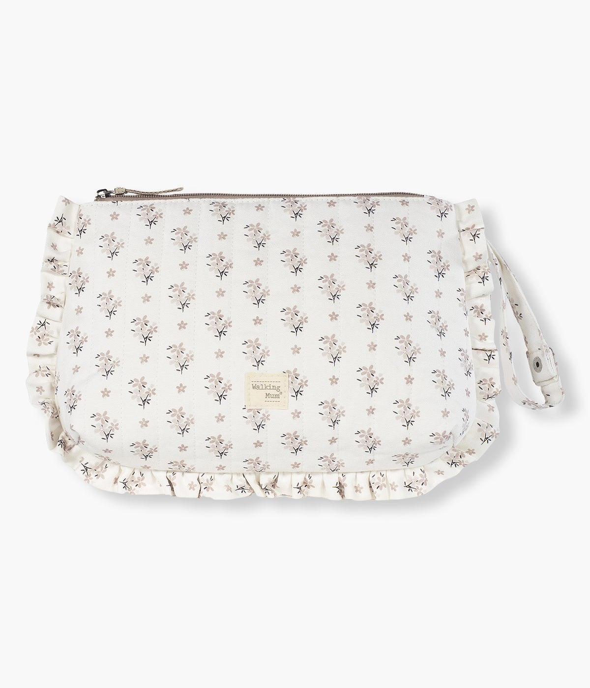 Necessaire para Bebé Walking Mum Botton Flowers - Pérola