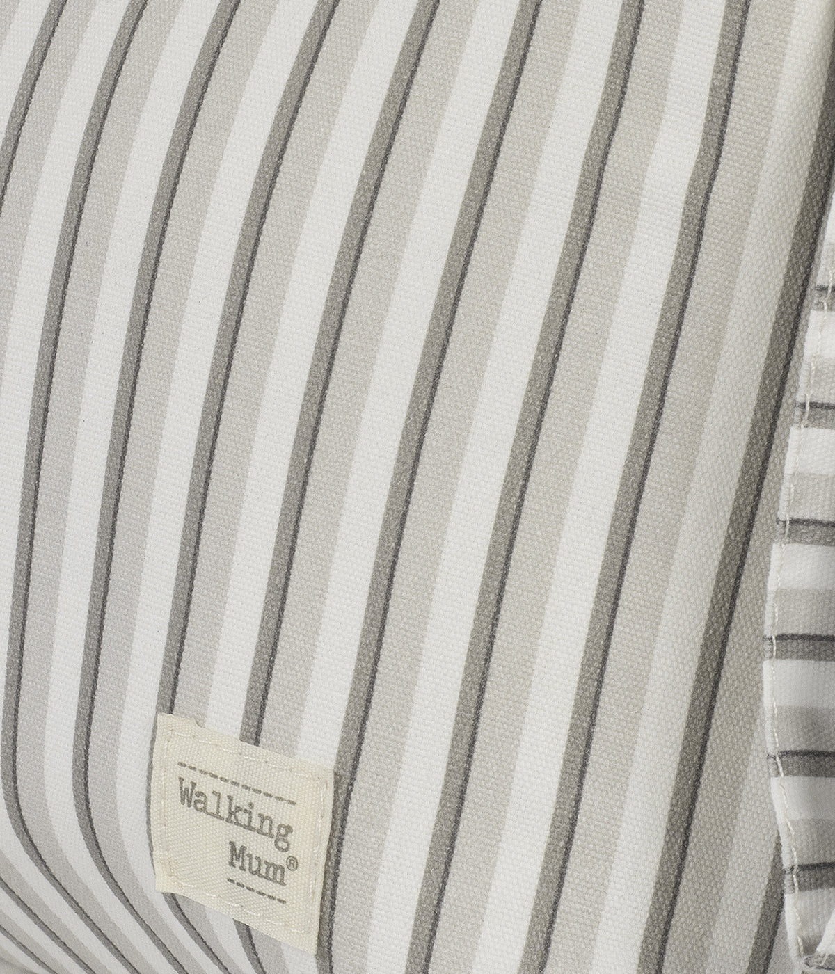 Necessaire para Bebé Walking Mum Botton Strips - Branco