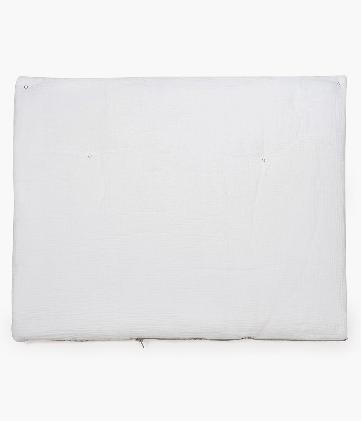 Saco Manta para Bebé Walking Mum Botton Strips - Branco