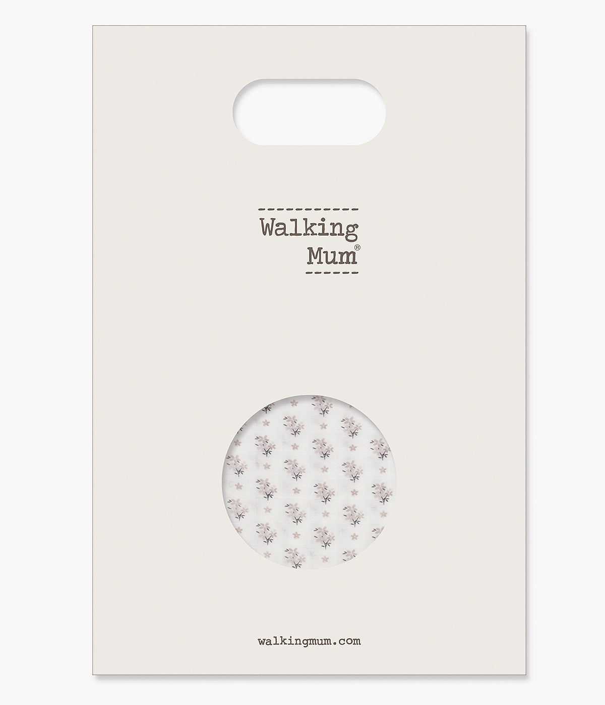 Swaddle Musselina Bambú para Bebé Walking Mum Botton Flowers
