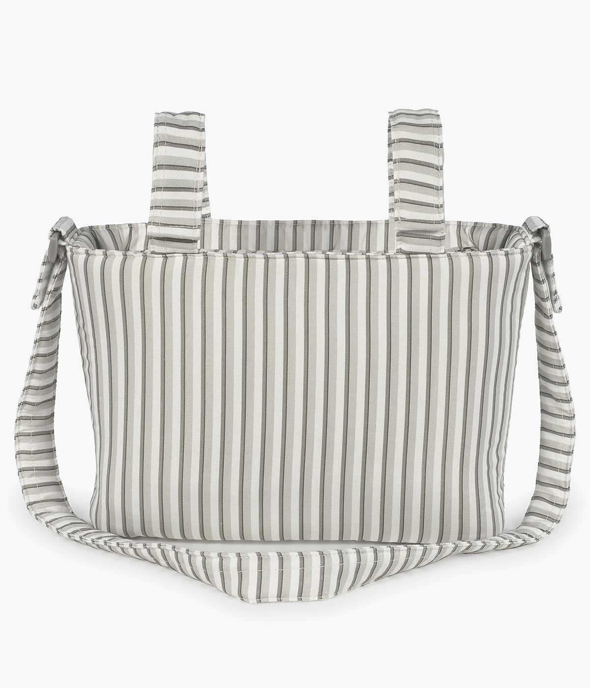 Bolsa de Passeio Walking Mum Botton Strips - Branco